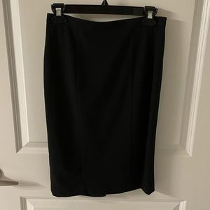 Ann Taylor Black Pencil Skirt